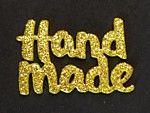 Вырубка"Hand made" золотая