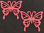 Бабочка (055) красная