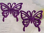 Бабочка (059) фиолетовая
