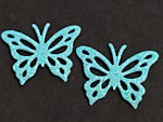 Бабочка (064) нежно-бирюзовая