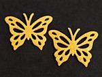 Бабочка (069) маленькая желтая
