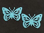 Бабочка (104) нежно-бирюзовая