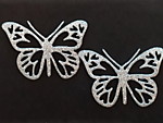 Бабочка (017) большая серебряная