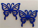 Бабочка (022) синяя