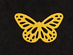 Вырубка Бабочка желтая