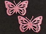 Бабочка (043) розовая