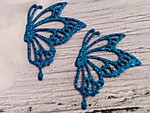 Бабочка (051) синяя