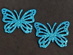 Бабочка (82) темно-голубая