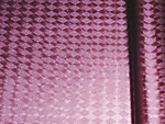 Экокожа Ромбики сиреневая с розовым оттенком